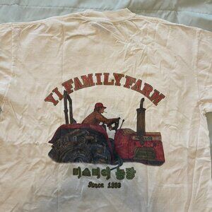 A24 Official Minari White Shirt Yi Family Farm Tee Large